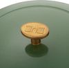 Ballarini 'Bellamonte' Cocotte, Gusseisentopf mit Deckel, Grün Rund 4 Bild 3