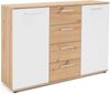 Sideboard 'JACKY 2', Weiß/Artisan Eiche Nb. Bild 4