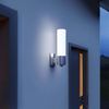 Steinel Außenwandleuchte L 260 S mit 240° Infrarot-Sensor, Edelstahl mit Opalglas, 9,87 W, 703 lm, 3000 K warmweiß Bild 3