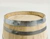 Temesso Stehtisch 100 oder 150 Liter - Holzfass natur - neu gefertigt aus Kastanie Bild 4