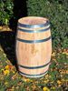Temesso Stehtisch 100 oder 150 Liter - Holzfass natur - neu gefertigt aus Kastanie Bild 5