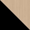 Schuhschrank Stonzi (Farbe: Schwarz / Schwarz + Holz) Bild 5