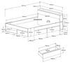 Parisot Most 8 Jugendzimmer Schubkastenbett Stauraumbett aus Eiche 160x200 Bild 3