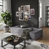 Sofa Lille Grau 190 cm mit Schlaffunktion Vitalispa Bild 2