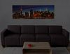 LED-Bild, Leinwandbild Leuchtbild Wandbild, Timer MVG-zertifiziert ~ 120x40cm New York, flackernd Bild 3
