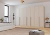 Rauch Möbel Alabama, Kleiderschrank für Schlafzimmer, Kinderzimmer, Wohnzimmer, Garderobe, Flur, 7-türig, mit Zubehör Basic, Farbe Beige, Breite 315 cm Bild 2
