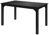 Esstisch Fagab 140 (Farbe: Schwarz / Schwarz) Bild 4