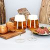 MamboCat Bierglas 6x Carré Bierglas 400ml Biergläser klar 0,4L Glas Bier-Kelch, Glas Bild 3