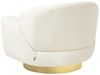 Sessel LEJRE Stoff Hellbeige Bild 5
