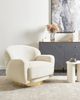 Sessel LEJRE Stoff Hellbeige Bild 2