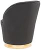 Sessel Samtstoff schwarz ALBY Bild 5