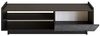Hanah Home Stylish TV Stand with Wall-Mount Option, Black & Marble, 140 cm | 100% Melamine Coated Particle Board, 18 mm Thick | Multiple Shelves for Modern Living Rooms Bild 5
