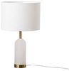 Lindby Tischleuchte Alabaster, Weiß IP20, 1 x 15 W LED Bild 4