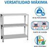 Simonrack Schwerlastregal, Lagerregal, 100 x 110 x 40 Metallregal, Kellerregal, Biegestelle 90 kg, 3 Fachböden, Galvanisiert - Comfort Bild 5