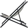 Gartenliege Metall Grau LOCRI II Bild 5