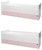 Lorelli Babybett 4 in 1 Trend Plus NEW Schaukelfunktion Jugendbett Schreibtisch pink Bild 5