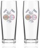 FC Bayern München Gläser-Set FC Bayern München Halbeglas I Bierglas I 2er-Set I Je 0,5 l, Glas Bild 2