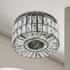 Mirabeau Wandleuchte Deckenlampe Hutton antikgrau/klar Bild 3