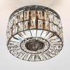 Mirabeau Wandleuchte Deckenlampe Hutton antikgrau/klar Bild 2
