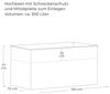 osoltus Hochbeet Set Schneckenkante Stahl verzinkt Anthrazit 150 x 75 cm Bild 3