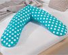 THERALINE 'Indie Dots' Das Original Stillkissen 2019 Dinkelspelz petrol Bild 2