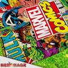 Wohndecke Marvel Decke Comics 130x170 cm, BERONAGE, passend zur Bettwäsche, ideal für Sofa, Couch, Bett, Auto, Camping Bild 4
