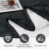 Woltu Gewichtsdecke, Bezug: Flanell Sherpa, Therapiedecke, Schwere Decke aus Flanell Sherpa Bild 5