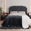 Woltu Gewichtsdecke, Bezug: Flanell Sherpa, Therapiedecke, Schwere Decke aus Flanell Sherpa Bild 2