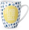 Kaffeetasse Kaffeebecher Teetasse Tasse Becher für dich la vida L. Grüße 0,25L Danke 950764 Bild 1
