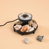 esotec Gartenstrahler 3er Set Solar Unterwasserleuchten Splash 3000K warmweiß 20lm 102149, LED fest integriert Bild 3