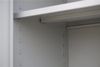 Stahl-Aktenschrank Metallschrank abschließbar Büroschrank Stahlschrank 195 x 92,5 x 50 cm Lichtgrau/Anthrazit 530358 Bild 4