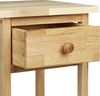 Relaxdays Telefontisch, MDF Walnuss, 60 x 25 x 25 cm Bild 5