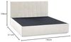 Atlantic Home Collection Boxbett ALVA ohne Matratze oder Topper Bild 3