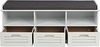 HTI-Line Schuhschrank Schuhbank mit 3 Schubladen Kara (Stück, 1-St, 1 Schuhbank inkl. Sitzkissen) Schuhregal Schuhschrank Sitzbank Bild 3