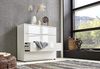 BMG Möbel Sideboard Mailand Set 5 (Kommode Anrichte Aktenschrank), 2x Schuhschrank, 1 x Schubkastenkommode Bild 5