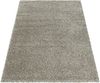 HomebyHome Shaggy Hochflor Teppich Wohnzimmer 160x230 cm Natur - Teppich Flauschig, Modern, Plüsch und Extra Weich - Ideal für Schlafzimmer, Esszimmer und als Küchenteppich Bild 2