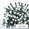 EMOS LED-Eisregen Lichterkette, 3,6m Weihnachtslichterkette + 5m Zuleitung, 200 LEDs, 8 Lichtmodi, Netzteil, IP44 für Innen und Außen, Kaltweiß Bild 2