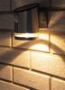 LED Solar Wandleuchte PIR Bewegungsmelder, IP44, Edelstahl Bild 4