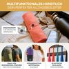 Blumtal Sporthandtuch Mikrofaser Handtuch - kompakte Mikrofaser Handtücher, Mikrofaser (inkl. Transporttasche, einzeln oder als Set verfügbar, 1-St), ultra leicht & schnelltrocknend, Reisehandtuch, Strandhandtuch Bild 4