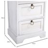 CARO-Möbel Nachtkommode IRMA, Nachttisch Nachtschrank für Boxspringbetten Shabby Chic Vintage Konsol Bild 3