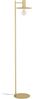 Eglo 900735 Stehleuchte ESCANDELL Stahl messing-gebürstet E27 1X40W L:27cm B:25cm H:156cm mit Fußtrittschalter Bild 1