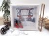 ZauberDeko Geschenkbox Geldgeschenk Verpackung Gutschein Skiurlaub Ski Rot Weihnachten Bild 5
