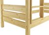 Erst-Holz Etagenbett Kiefer-Massivholz 100x200 Nische 100 teilbar Rollroste Bild 4