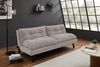 riess-ambiente Schlafsofa COCOONING 190cm beige- Cord, 3-Sitzer, Eukalyptusholz, flexibel, weich, Einzelartikel 1 Teile, Moderne Couch - ideal für kleinere Wohnräume, Apartments & Gästezimmer Bild 2