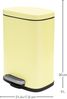Treteimer Akira - Gelb matt 5 Liter Bild 3