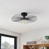 Lindby Deckenleuchten Ruota, Metall, Schwarz IP20, 1 x 60 W Bild 3