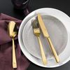 Sambonet Besteckset 30-tlg. Flat Mirror Gold Bild 2