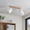 Lindby Deckenstrahler Imarin, Holz IP20, 2 x 15 W LED Bild 4