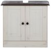 loft24 Waschbeckenunterschrank Rico Badezimmer Unterschrank aus Kiefer im Landhausstil Bild 4