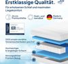 AM Qualitätsmatratzen 1000 Federn 7-Zonen Taschenfederkernmatratze 140x220 cm - 24 cm Premiumhöhe - 1.000 Federn Matratze 140x220 cm - H3 Bild 3